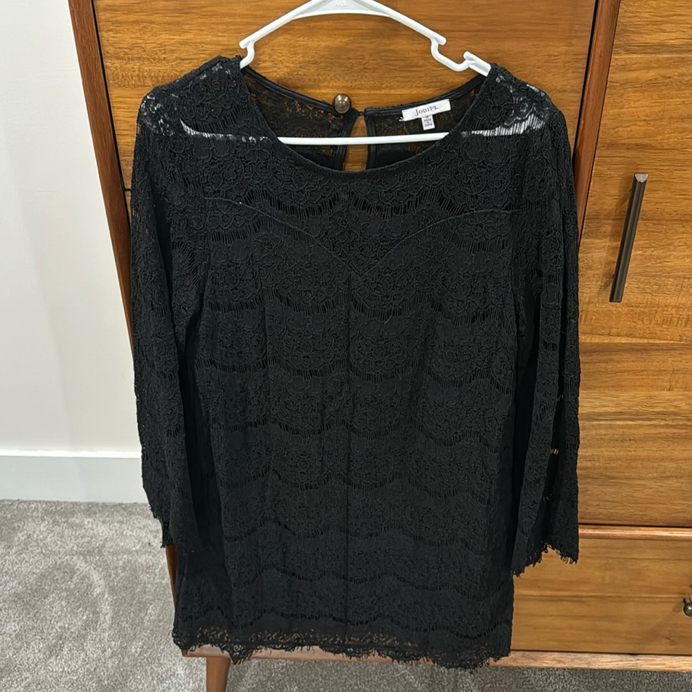 Jodifl black lace dress